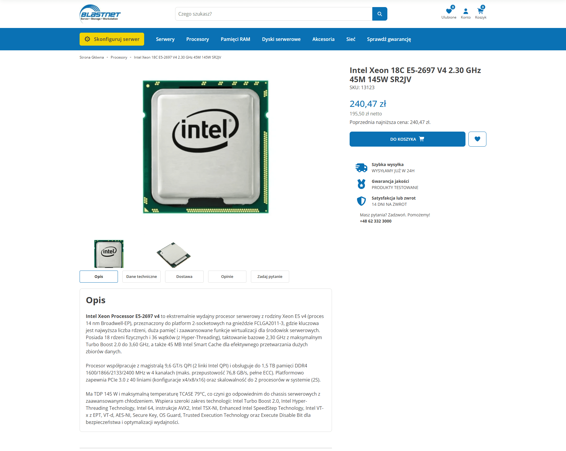screencapture-blastnet-pl-p-intel-xeon-18c-e5-2697-v4-2-30-ghz-45m-145w-sr2jv-2026-06-18-09_05_01